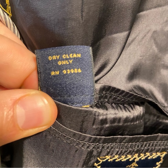 Brooks Brothers Gray Wool Brooksease USA Made Sport Coat Blazer Men’s 45L *NOTE - Picture 10 of 11